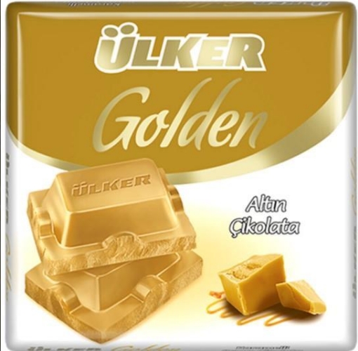 ULKER CIK.GOLDEN KARE 60 GR 156805. ürün görseli
