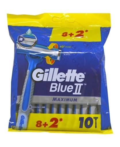 GILETTE BLUE II MAXIMUM 8+2. ürün görseli