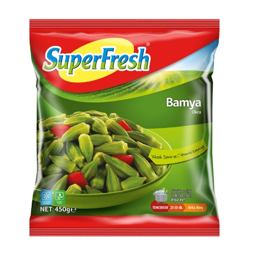 SUPERFRESH BAMYA 450 GR. ürün görseli