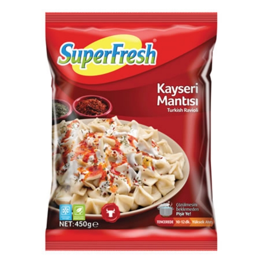 SUPERFRESH KAYSERI MANTI 450GR. ürün görseli