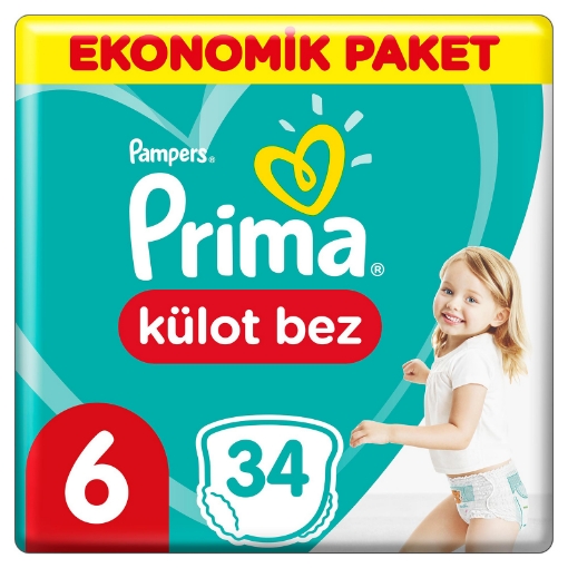 PRIMA PAMPERS KULOT BEZ NO 6. ürün görseli